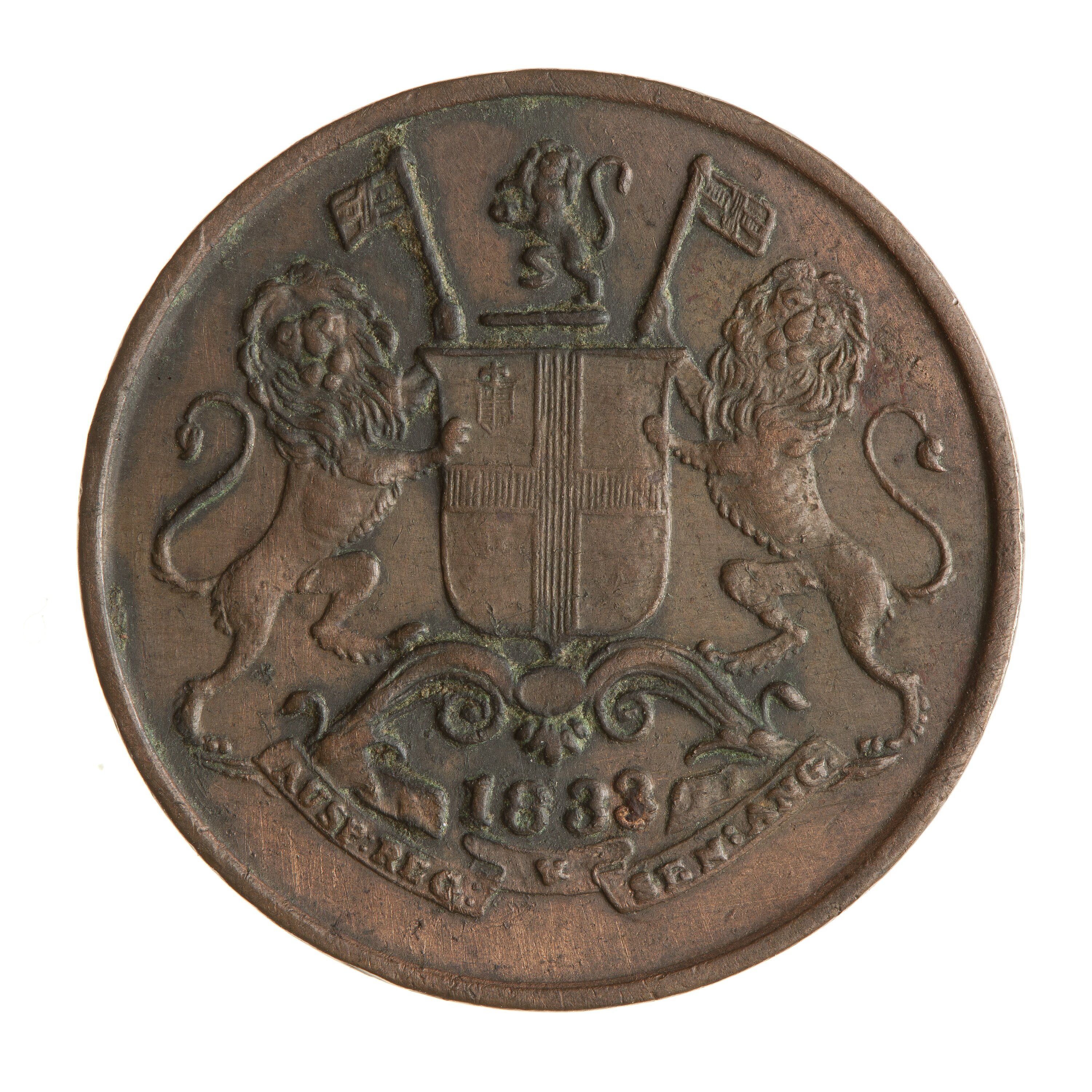 1/4 anna 1833, India - British - Coin value - uCoin.net