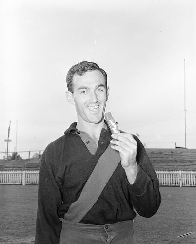 Negative - Jack Clarke, Essendon Football Player, Melbourne, Victoria, 1958