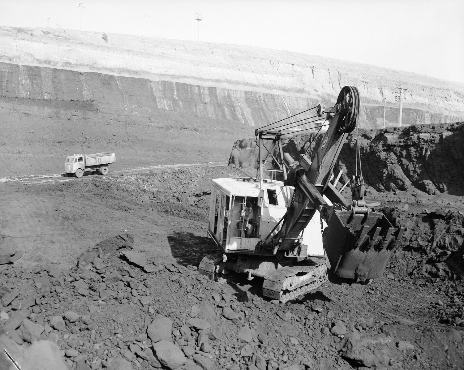 Negative - Maddingley Brown Coal Pty Ltd, Open Cut Coal Mine, Bacchus ...