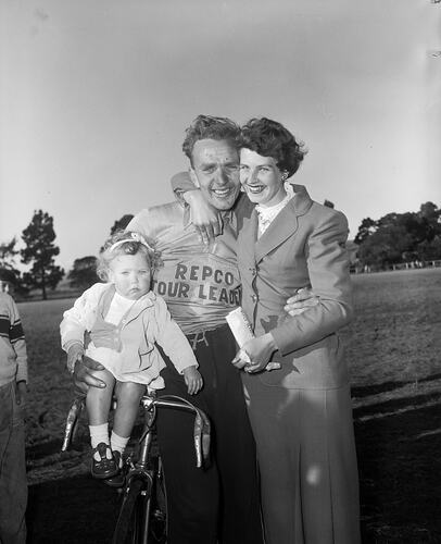 Competitor, 'Repco Olympic Tour' Cycling Race, Olympic Games, Melbourne, 1956