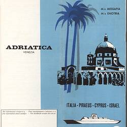 - MS Messapia & MS Enotria, Adriatica Venezia, 1964