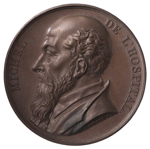 Medal - Michel de l'Hospital, France, 1817