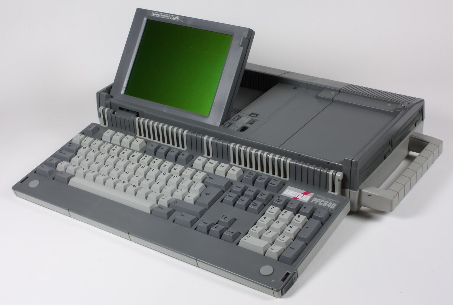 Portable Computer System Amstrad, Model PPC640, circa 1989