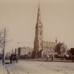 Photograph - Scotch Church, Melbourne, Victoria, circa 1890