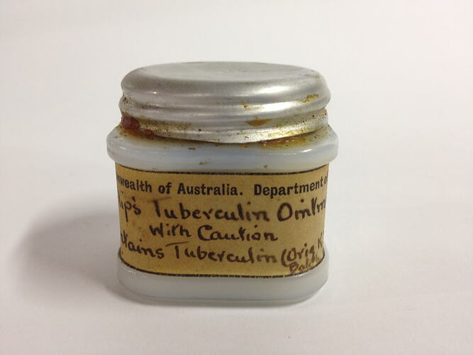 Jar - Philip's Tuberculin Ointment, circa 1920s