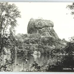 Postcard - 'Sigiriya Rock, Ceylon', Sri Lanka, 1951