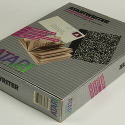 Box - Atari,  Atariwriter Word Processor, Computer Cartridge, 1980-1983