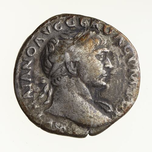 Coin - Denarius, Emperor Trajan, Ancient Roman Empire, 103-111 AD