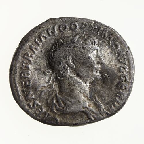 Coin - Denarius, Emperor Trajan, Ancient Roman Empire, 112-117 AD