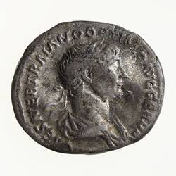 Coin - Denarius, Emperor Trajan, Ancient Roman Empire, 112-117 AD