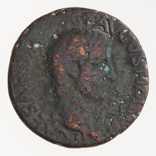 Coin - As, Emperor Tiberius, Ancient Roman Empire, 15-16 AD