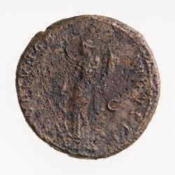 Coin - As, Emperor Domitian, Ancient Roman Empire, 85-96 AD