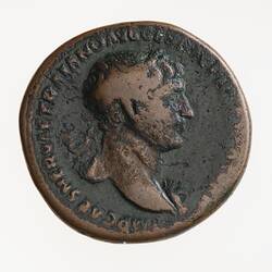 Coin - As, Emperor Trajan, Ancient Roman Empire, 103-111 AD