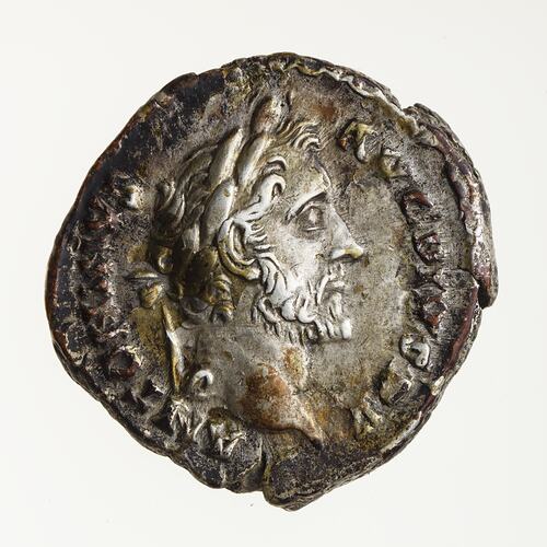 Coin - Denarius, Emperor Antoninus Pius, Ancient Roman Empire, 145 -161 AD