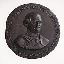 Electrotype Medal Replica - Francesco Sforza