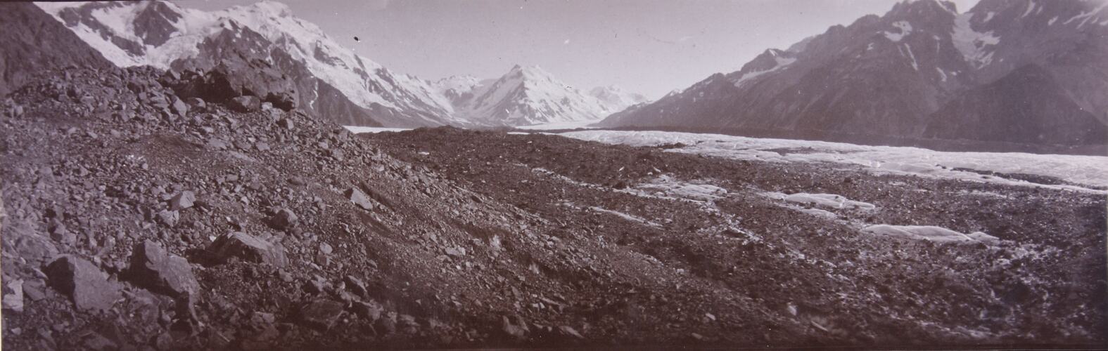 Back of photograph of New Zealand by Walter Baldwin Spencer, 1906/7