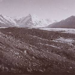 Back of photograph of New Zealand by Walter Baldwin Spencer, 1906/7