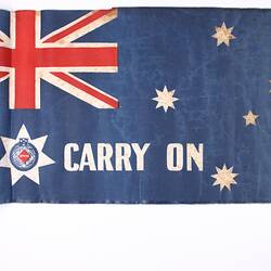 Flag - 'Carry On', circa 1918