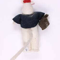 Toy Mouse - Male, Handmade for Barbara Woods, England, 1957