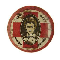 Badge - 'Our Day, Nation & Honour', circa 1915-1919