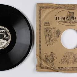 Disc Recording - Edison, Double-Sided, 'The Last Rose of Summer' and 'O Divine Redeemer!', 1919-1929