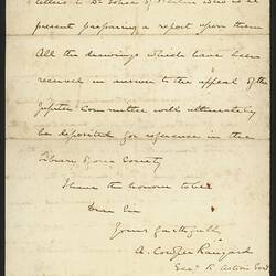 Letter, Secretary, Royal Astronomical Society to George Denton Hirst, 30 Nov 1876
