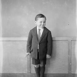 Glass Negative - Boy in Suit, circa 1930s
