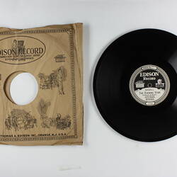 Disc Recording - Edison, Double-Sided, 'The Evening Star' & 'Serenade', 1914-1929