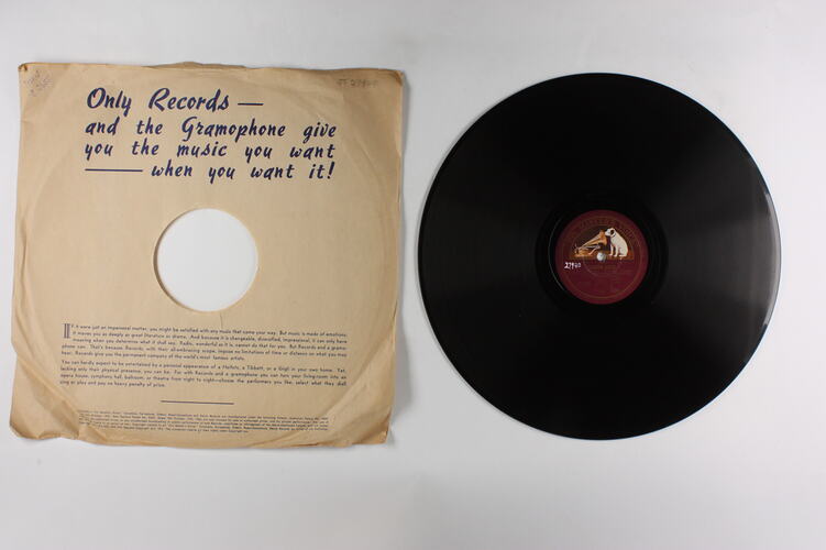 Disc Recording - His Master's Voice, Double-Sided, 'London Suite' & 'London Suite', 1935-1956