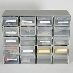 Plastic Case Containing Circuitry, 1970s-1980s
