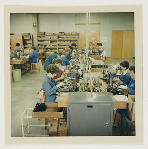 Kodak Australasia Pty Ltd, Starmite Assembly Line, Cameras, Reels & Sundries Department, Building 15, Coburg, circa 1961