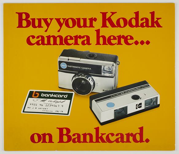 Poster - Kodak Australasia Pty Ltd, 'Buy Your Kodak Camera Here', circa 1970s