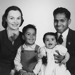 Digital Photograph - Paramanathan Family, Melbourne, Australia, Sep 1958