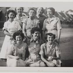 Group Portrait Female Darkroom Staff, Kodak Australasia Pty Ltd, Burnley, circa 1950s