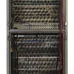 Cabinet - CSIRAC Computer, Front 2, Input/Output Circuits, 1949-1964