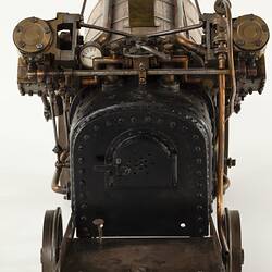 Steam Locomotive Model - 'Rocket', 0-2-2 Type, Robert Stephenson & Co., Newcastle, England, 1829