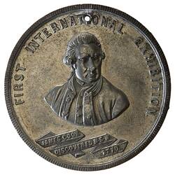 Medal - International Exhibition, Sydney, Commemorative, Evan Jones Mint, New South Wales, Australia, 1879