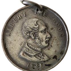 Medal - Melbourne International Exhibition Commemorative, Victoria, Australia, 1880