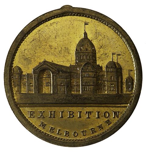 Medal - Victorias Jubilee Exhibition Commemorative, 1884 AD