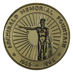 Medal - Jubilee of Archibald Fountain, 1982 AD