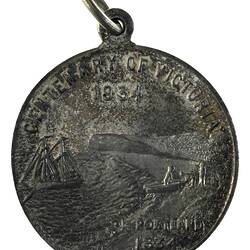 Medal - Centenary of Victoria & Centenary of Melbourne, Australia, 1934-35