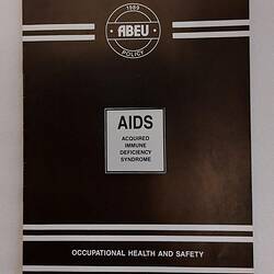 Booklet -  Australian Bank Employees Union (ABEU) AIDS Policy, 1989