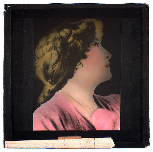 Lantern Slide - Universal Opportunity League, Female Portrait
