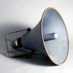 Loudspeaker, horn type - Newmarket Saleyards, Newmarket, pre 1987