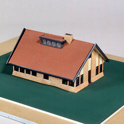 Architectural Model - Lippincott House, Eaglemont, 1917, Model by John Grace, 1989