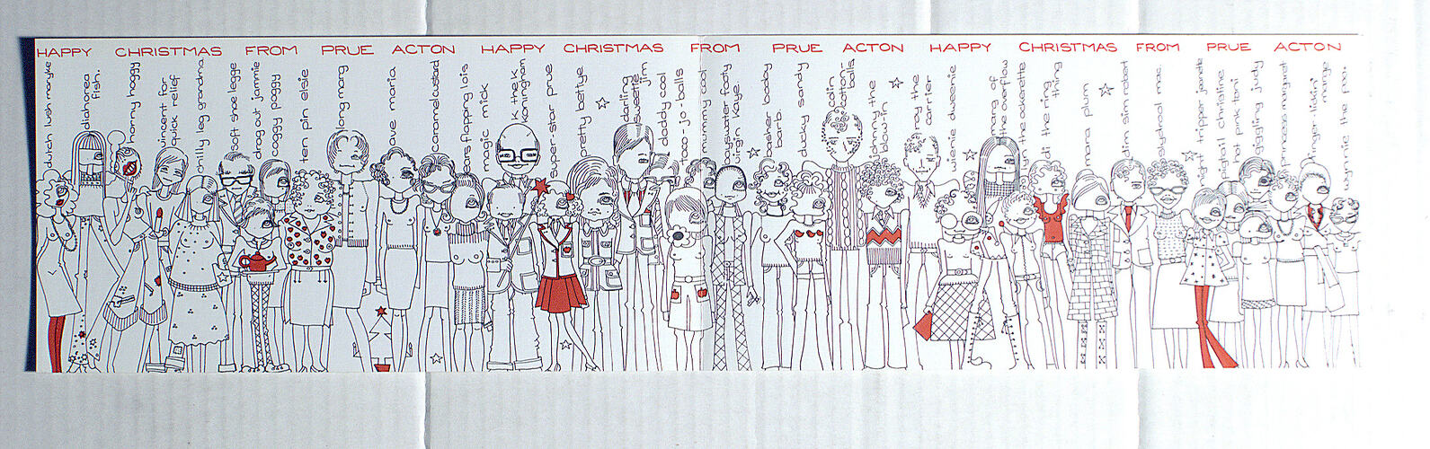 Christmas Card - Prue Acton [undated]