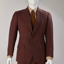 Jacket - Suit, Peter Jackson, Crawford Productions, 'Homicide', Detective Peter Barnes, 1970s