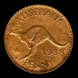 Australia, Penny, Obverse
