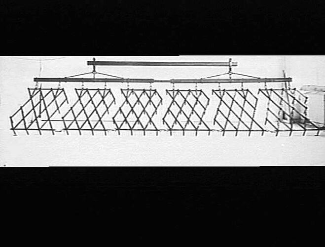 6 SECTION DIAMOND HARROW. SEPT 1926