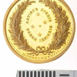 Medal - Melbourne Centennial International Exhibition, Gold,1888 AD